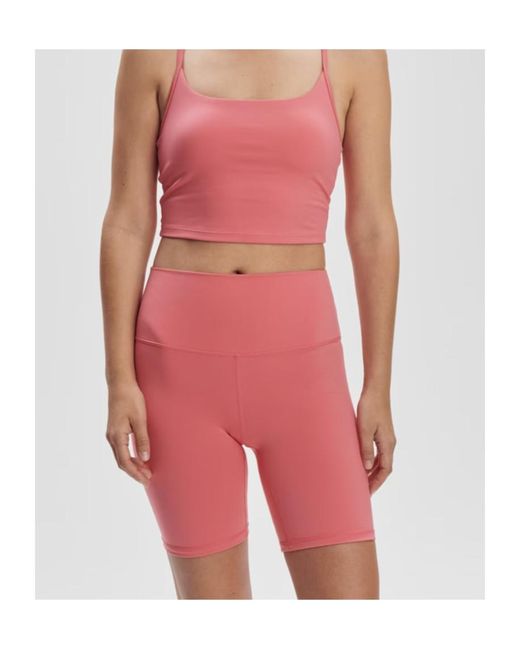 Varley Pink Sports Shorts