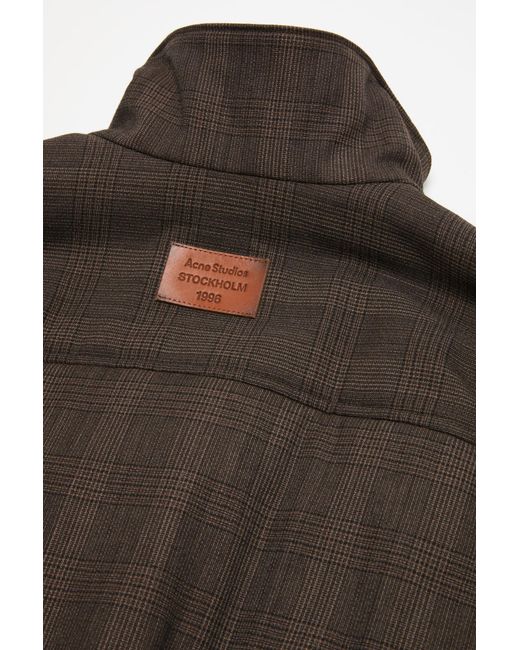Acne Brown Wool Jacket