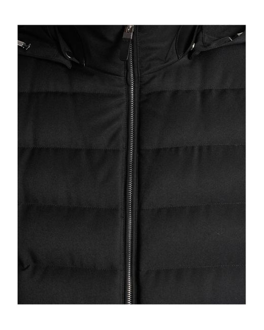 Zegna Black Puffer for men