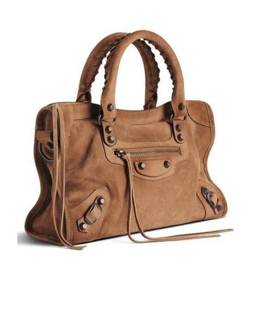 Balenciaga Brown Le City Bag Small