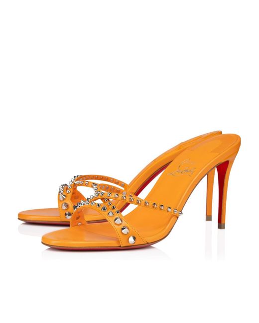 Christian Louboutin Multicolor Open-Toed High-Heeled Sandals