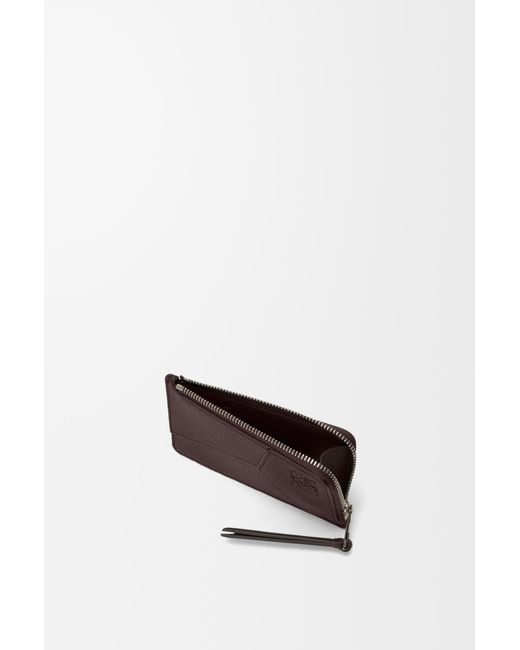 Loewe Purple Zippered Card Holder for men
