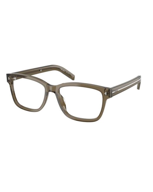 Prada Multicolor Eyewear Square Frame Glasses for men