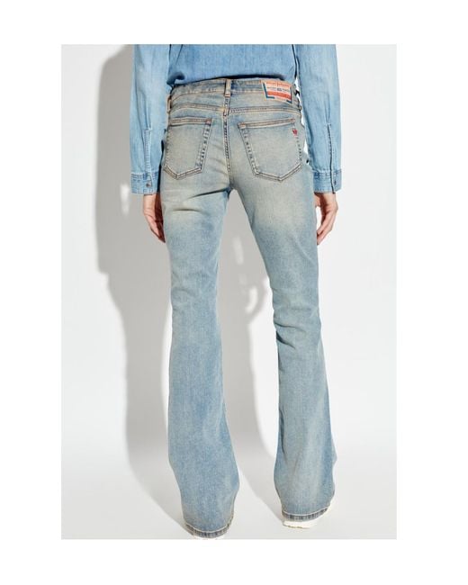 DIESEL Blue 1969-D-Ebbey Flared Jeans