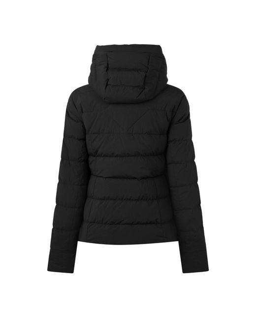 Canada Goose Black Short Hooded Puffer Jacket