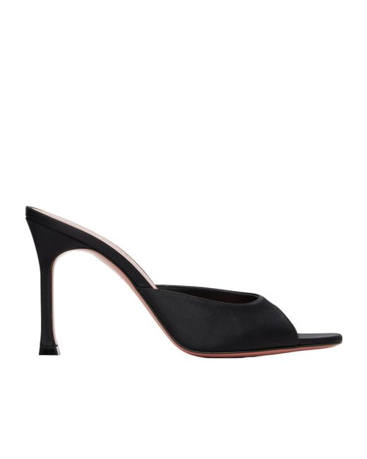 AMINA MUADDI Black Alexa 95 High-Heeled Sandals