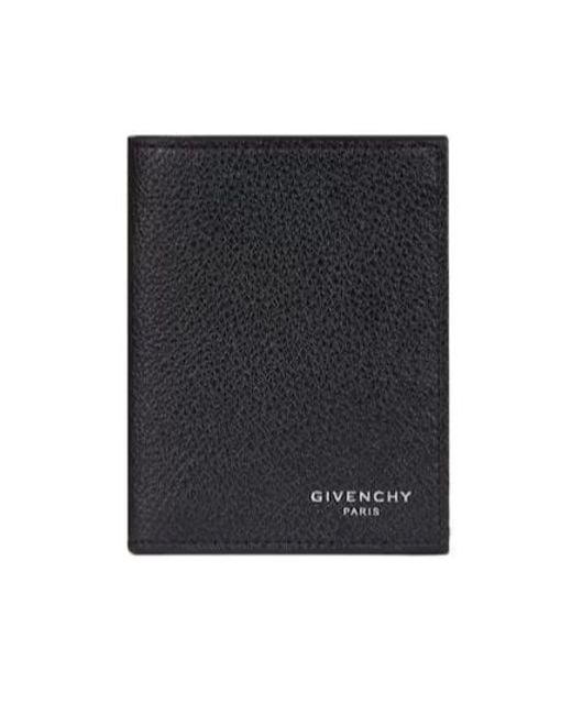 Givenchy Black Logo Detailed Cardholder for men