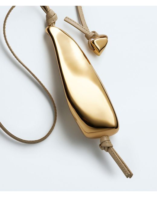 Bottega Veneta Metallic Prisma Necklace
