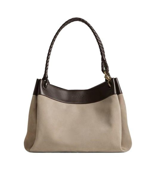 Bottega Veneta Brown Maxi Parachute