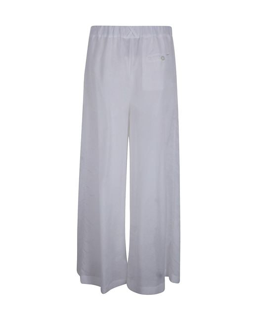 Semicouture Gray Debbie Trousers