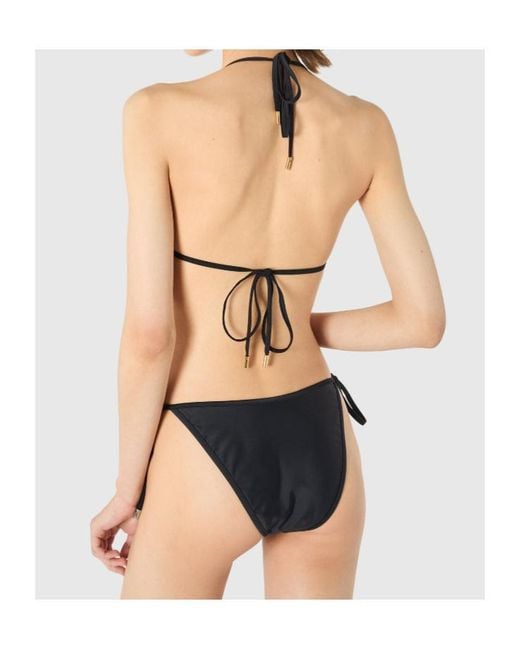 MARINE SERRE Black Sea Triangle Bikini