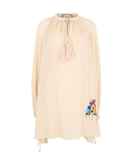 Gucci Natural Minimalist Longsleeve Shirt