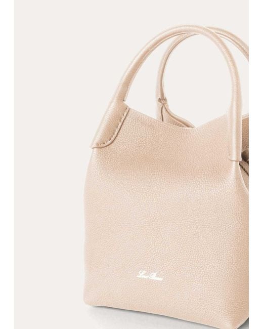 Loro Piana Natural Bale Small Handbag