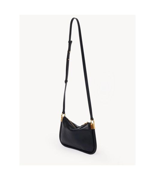 Chloé White Chloé Paraty 24 Zipped Mini Crossbody Bag