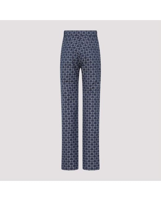 Givenchy Blue Monogram Denim Jeans