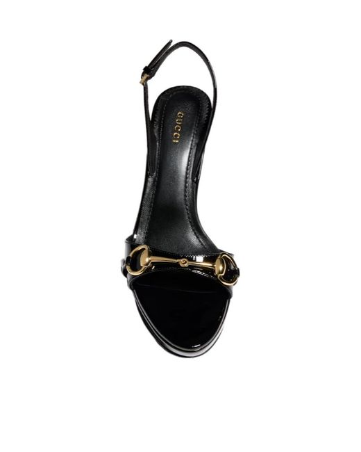 Gucci Black Donna Platform Sandal