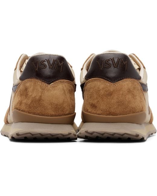 Visvim Brown Fkt Runner Sneakers for men