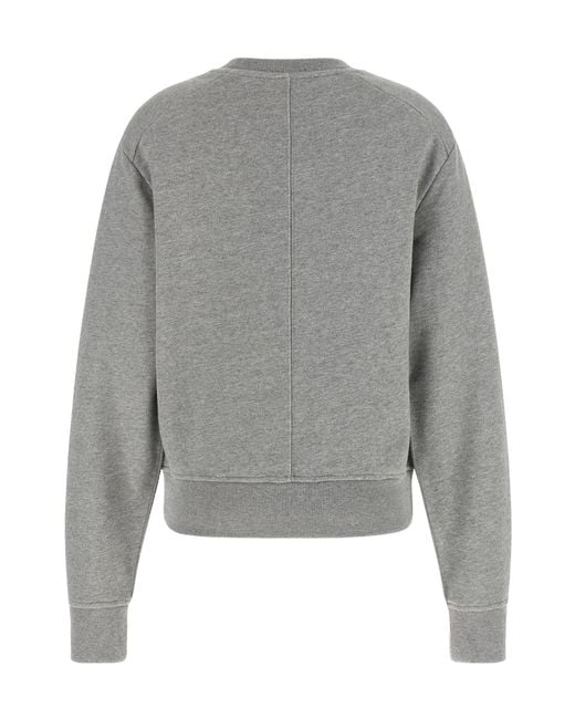 Entire studios Gray Boxy Crewneck Sweatshirt