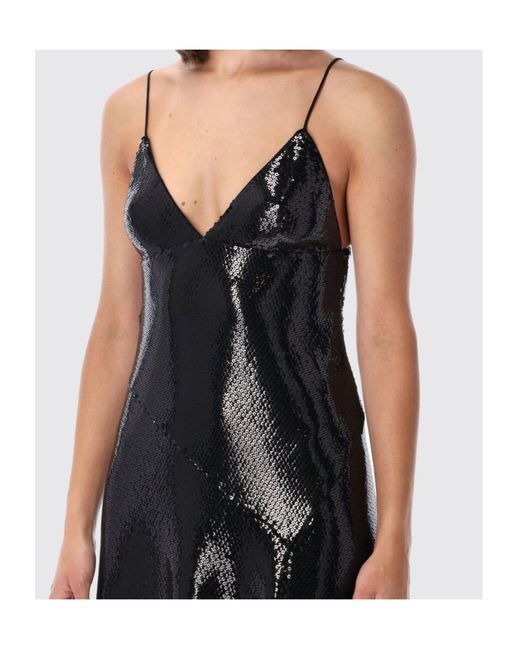 Alberta Ferretti Black Cami Dress