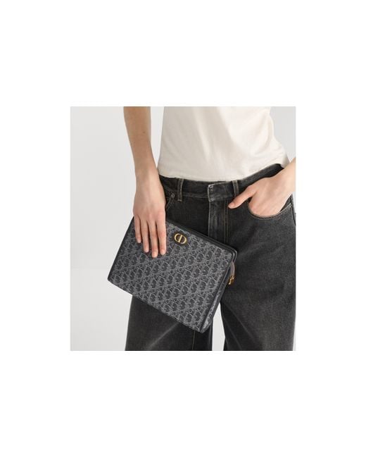 Dior Gray 30 Montaigne Dea Pouch