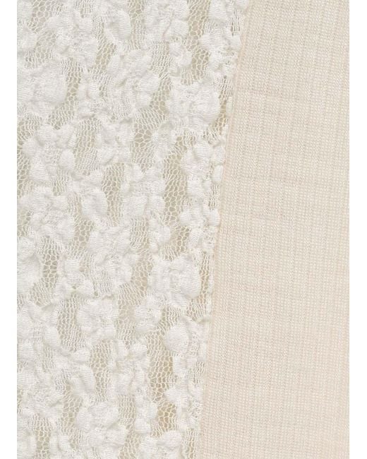 Baserange White Crescent Bodysuit