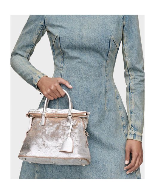 Maison Margiela White 5Ac Mini Soft Shoulder Bag for men