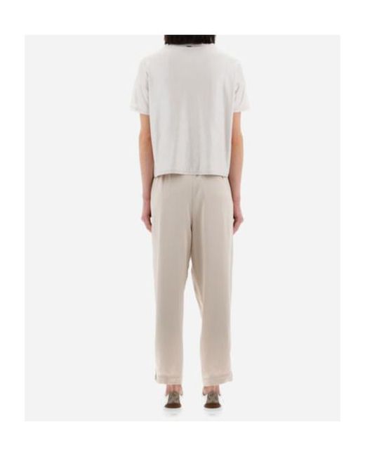 Herno White Short-Sleeve Round-Neck T-Shirt