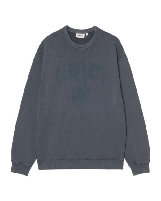 Carhartt Blue Faded Pond Corps Sweatshirt for men