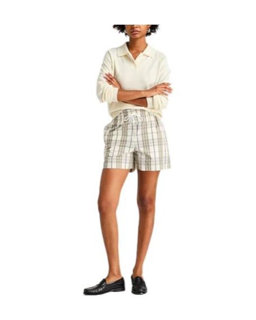 Burberry Natural Shorts & Bermuda Shorts Cotton