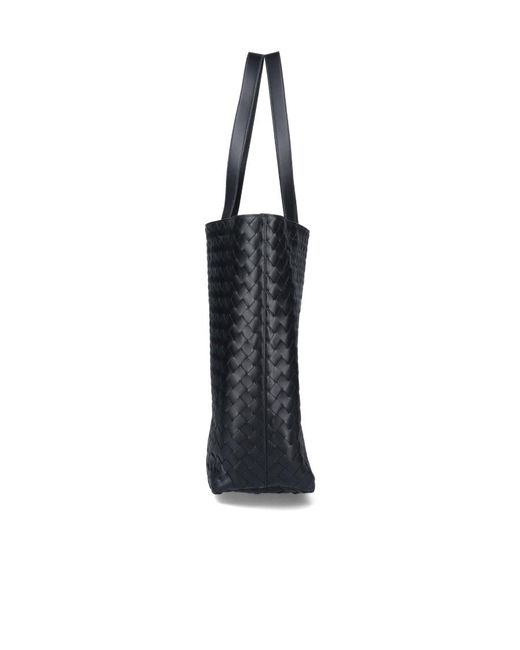 Bottega Veneta Black Classic Intrecciato Tote Bag for men