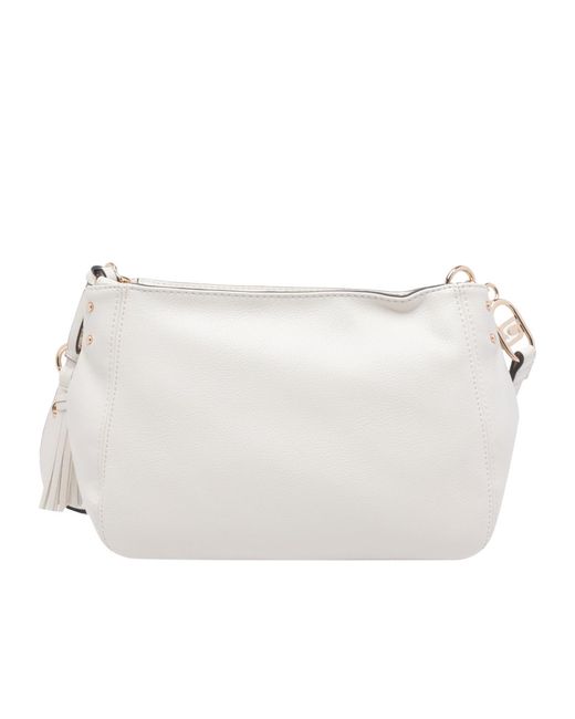 Liu Jo Natural Logo Lettering Shoulder Bag