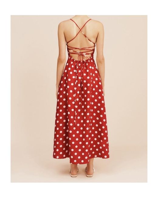 Posse Red Lori Dress