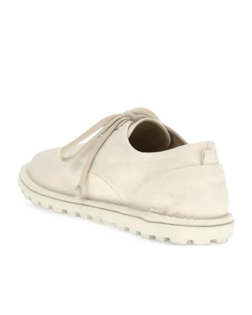 Marsèll White Lace-Up Casual Shoes for men