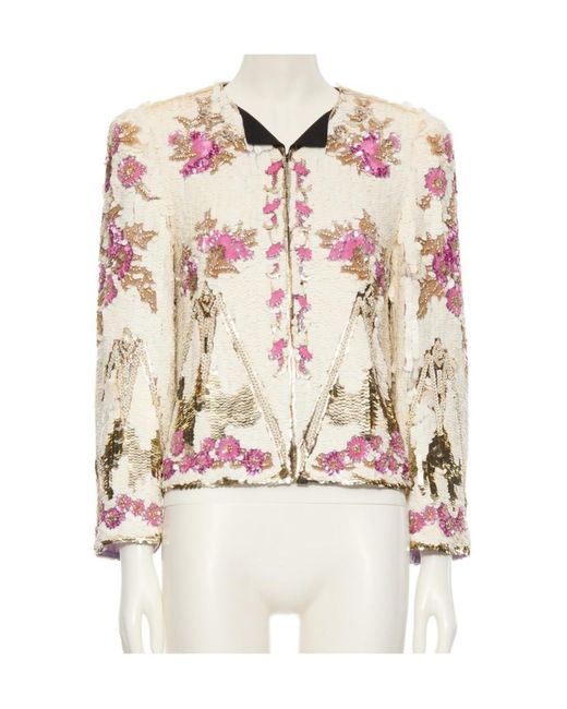 Valentino White Long-Sleeve Jacket