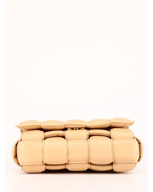 Bottega Veneta Natural The Chain Cassette Shoulder Bag