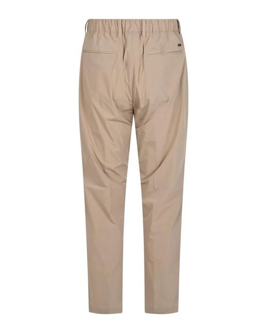 Herno Natural Logo Casual Pants for men