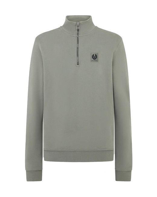 Belstaff Gray Long-Sleeved Sweatshirt for men