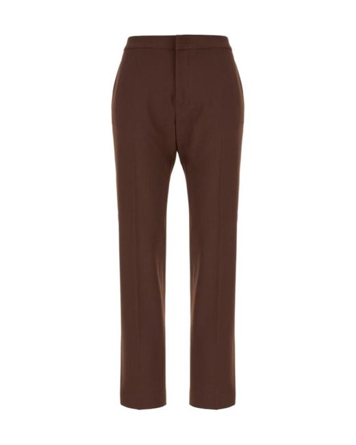 Fabiana Filippi Brown Pocket Casual Pants