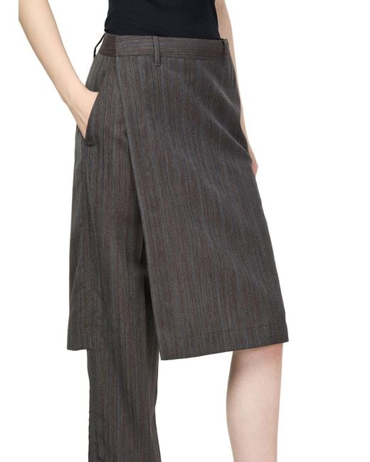Bottega Veneta Black Long Culottes