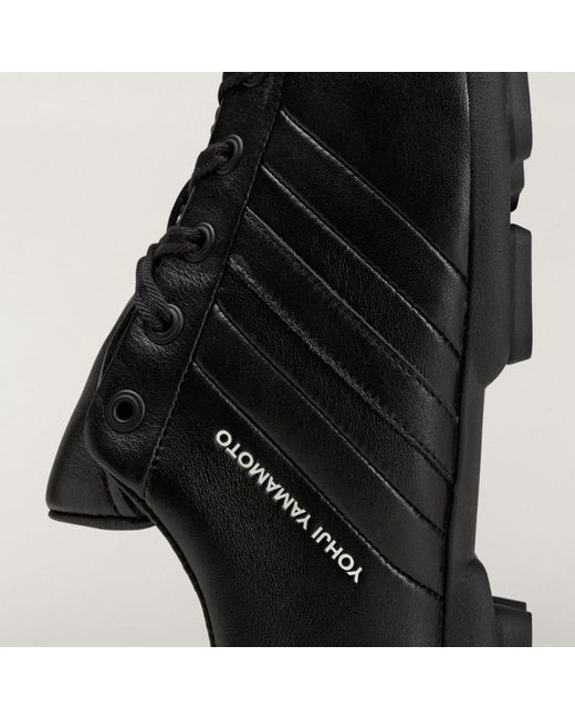 Y-3 Black Field Low-Top Sneakers for men