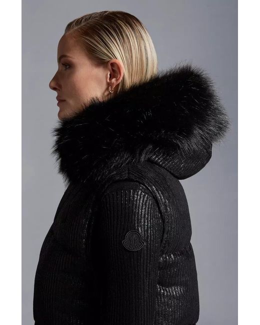 Moncler Black Mergule Down Gilet
