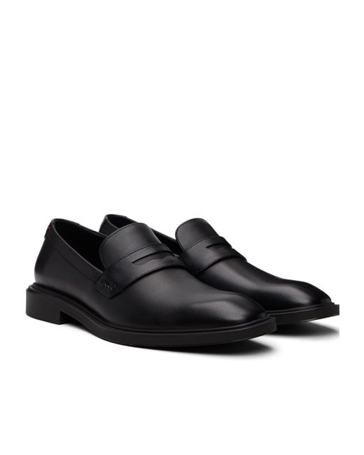 Boss Black Penny-Trimmed Loafers for men