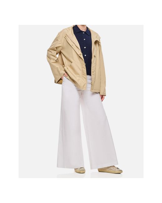 Alberto Biani White Belt Loops Slacks