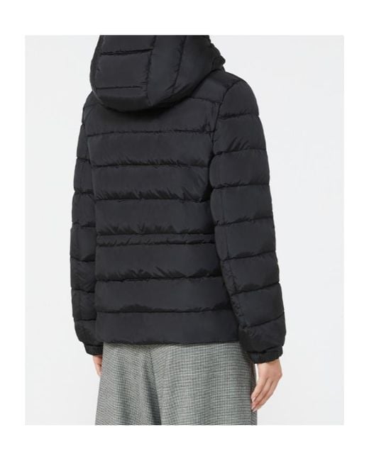 Weekend by Maxmara Black Long-Sleeved Down Jacket