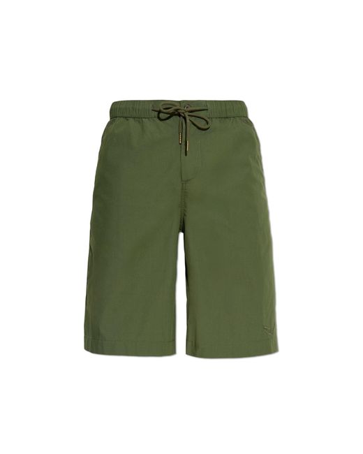 Zadig & Voltaire Green 'Pally' Shorts for men