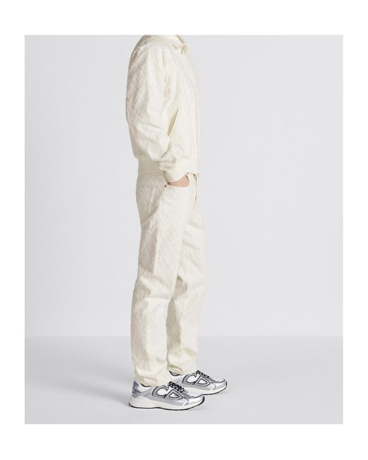 Dior White Cd Diamond Regular Jeans for men