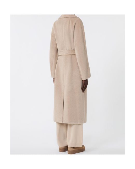 Weekend by Maxmara Natural Tempera Belted Long-Sleeved Coat