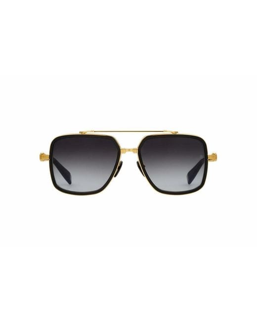 Balmain White Officier Aviator Sunglasses
