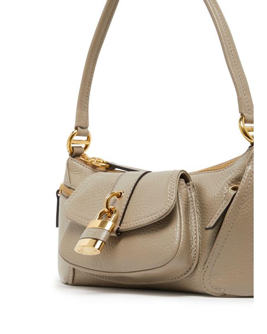 Chloé Metallic Logo Shoulder Bag
