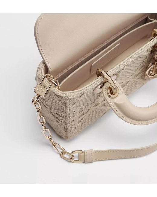 Dior Natural Mini Lady D-Joy Bag